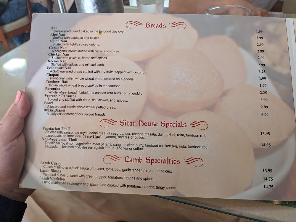 Sitar of India Menu image 4